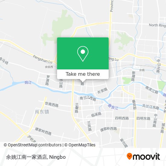 余姚江南一家酒店 map