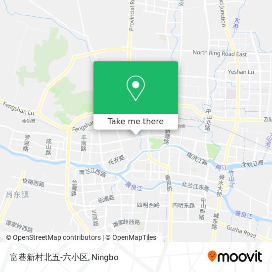 富巷新村北五-六小区 map