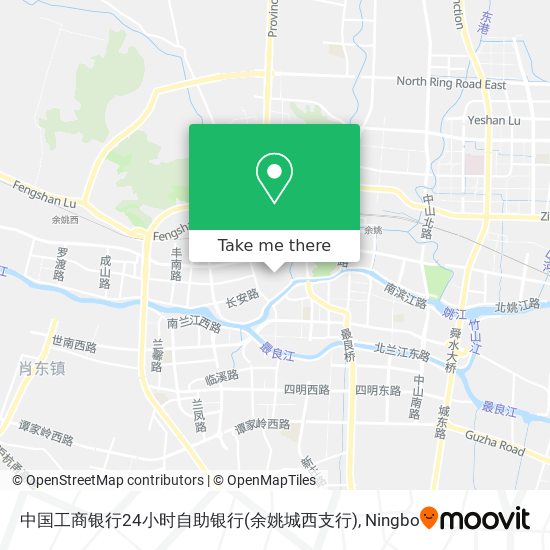 中国工商银行24小时自助银行(余姚城西支行) map