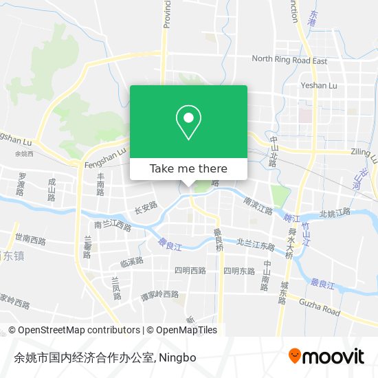 余姚市国内经济合作办公室 map