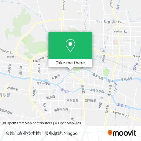 余姚市农业技术推广服务总站 map