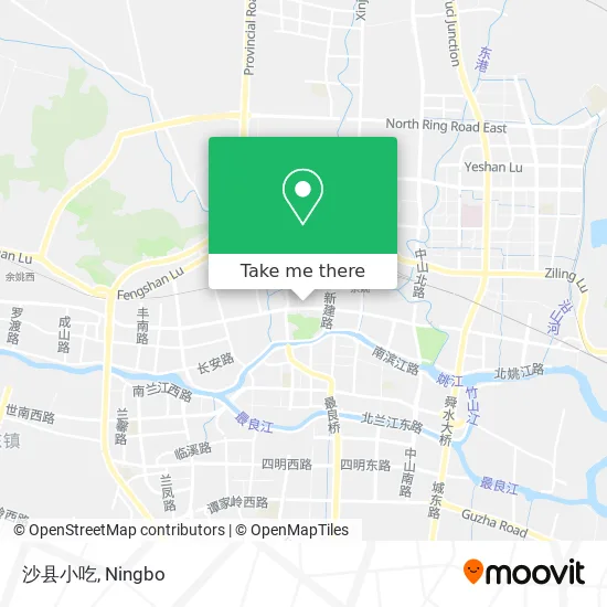 沙县小吃 map