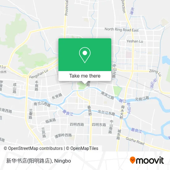 新华书店(阳明路店) map