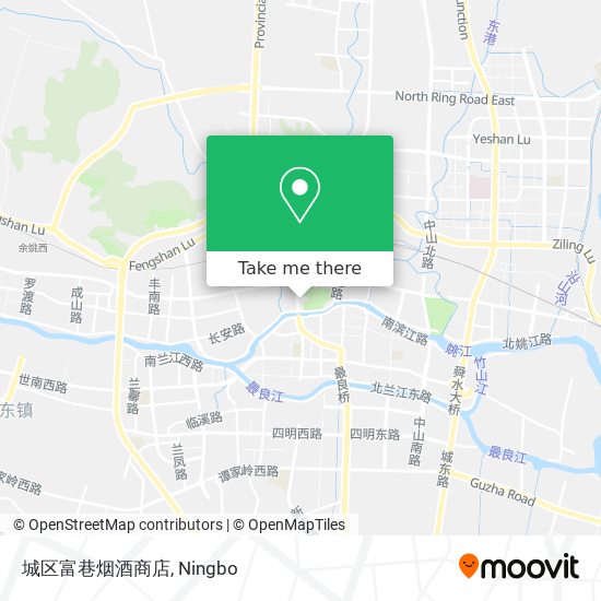 城区富巷烟酒商店 map