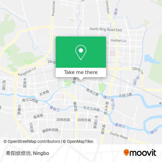 希阳烘焙坊 map