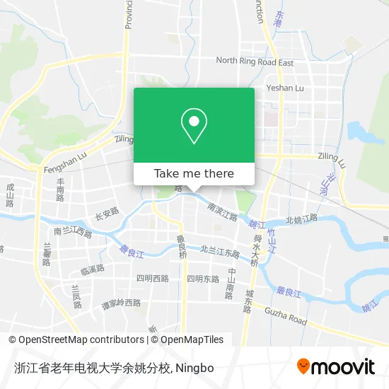 浙江省老年电视大学余姚分校 map
