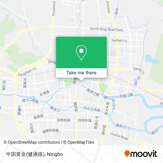 中国黄金(健康路) map