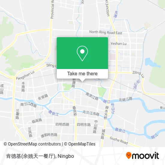 肯德基(余姚天一餐厅) map