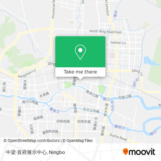 中梁·首府展示中心 map