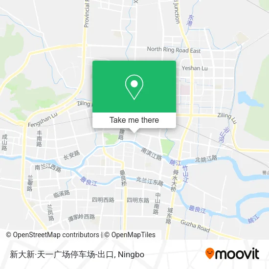 新大新·天一广场停车场-出口 map
