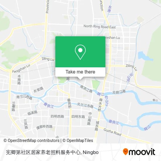宪卿第社区居家养老照料服务中心 map