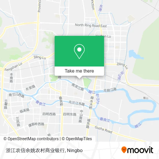 浙江农信余姚农村商业银行 map