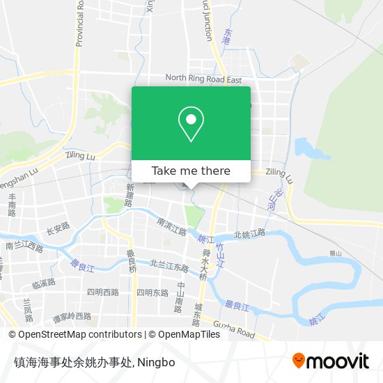 镇海海事处余姚办事处 map