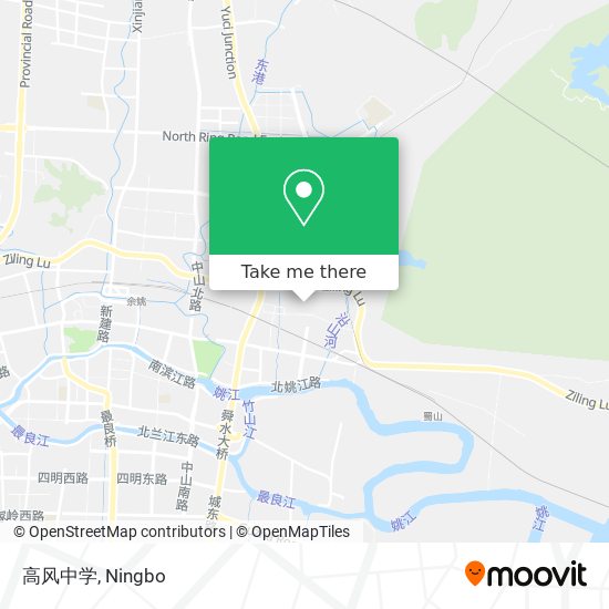高风中学 map