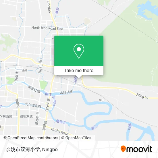 余姚市双河小学 map