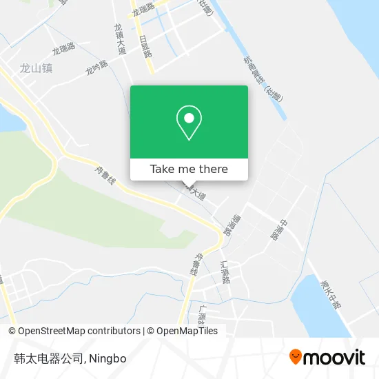 韩太电器公司 map