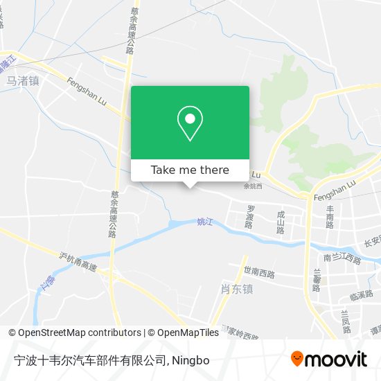 宁波十韦尔汽车部件有限公司 map