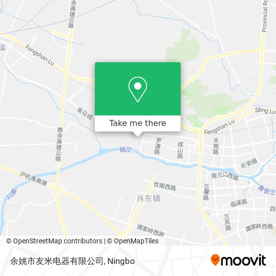 余姚市友米电器有限公司 map