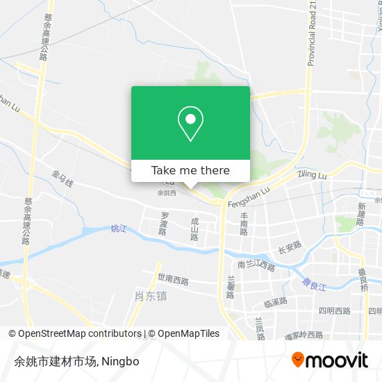 余姚市建材市场 map