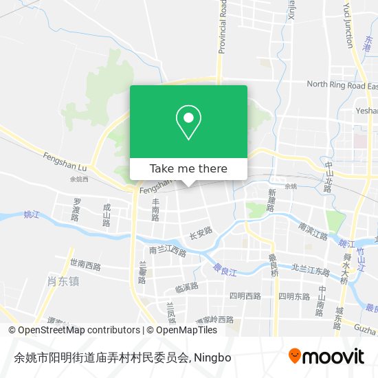 余姚市阳明街道庙弄村村民委员会 map