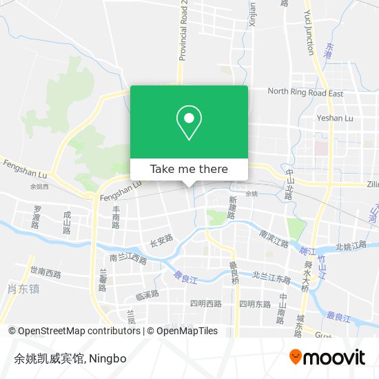 余姚凯威宾馆 map