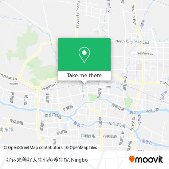 好运来善好人生韩蒸养生馆 map