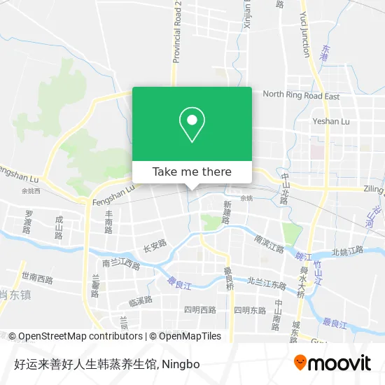 好运来善好人生韩蒸养生馆 map