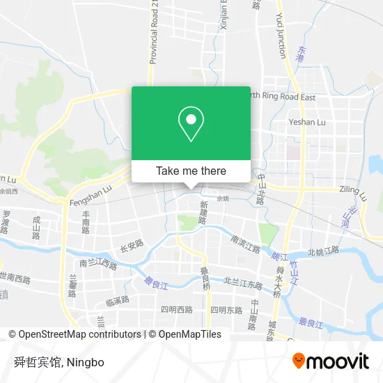 舜哲宾馆 map