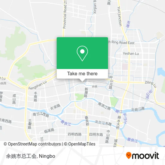余姚市总工会 map