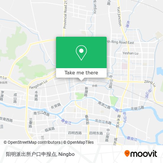 阳明派出所户口申报点 map