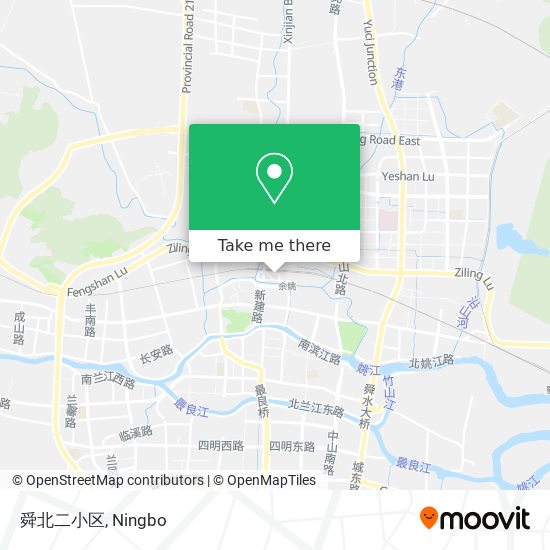 舜北二小区 map