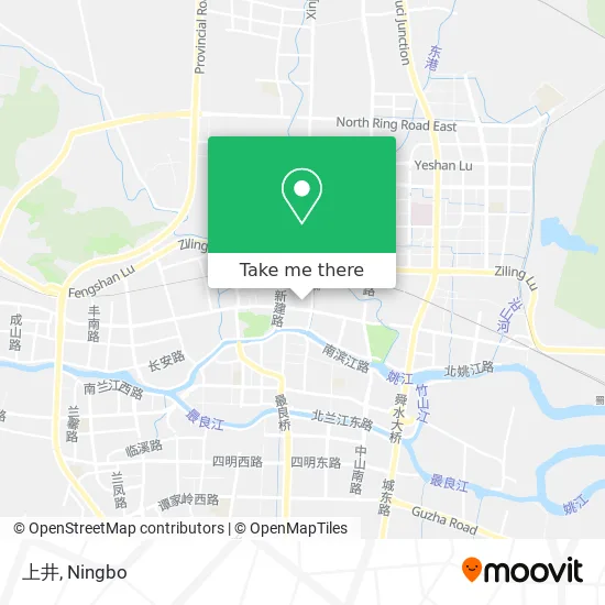 上井 map