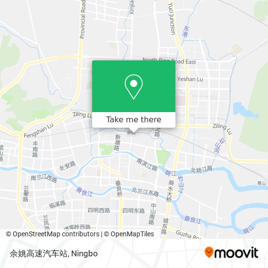 余姚高速汽车站 map