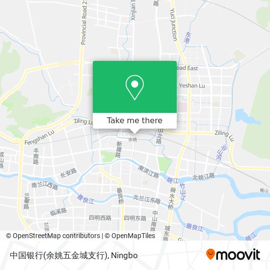 中国银行(余姚五金城支行) map