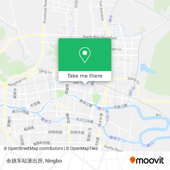 余姚车站派出所 map