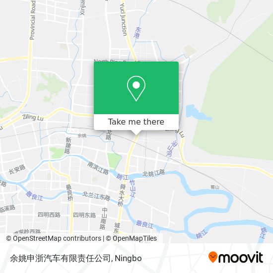 余姚申浙汽车有限责任公司 map
