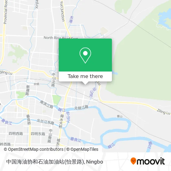 中国海油协和石油加油站(怡景路) map