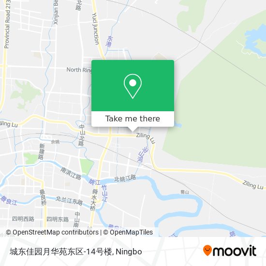城东佳园月华苑东区-14号楼 map