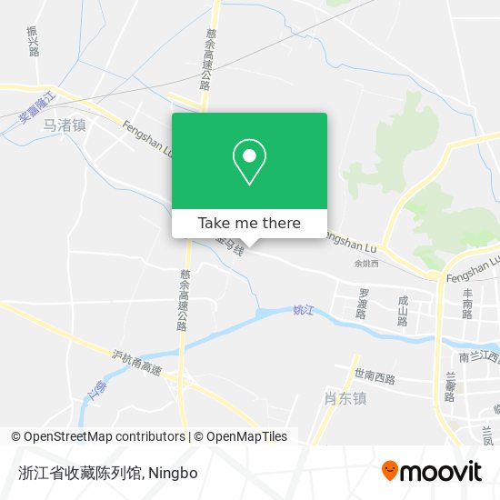 浙江省收藏陈列馆 map