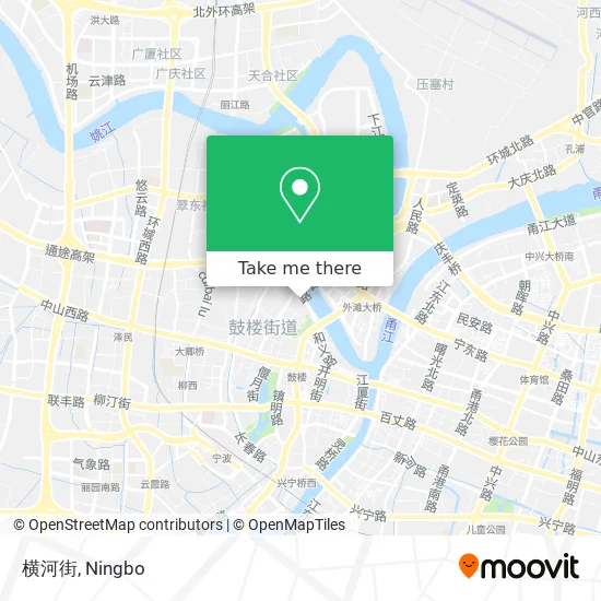 横河街 map