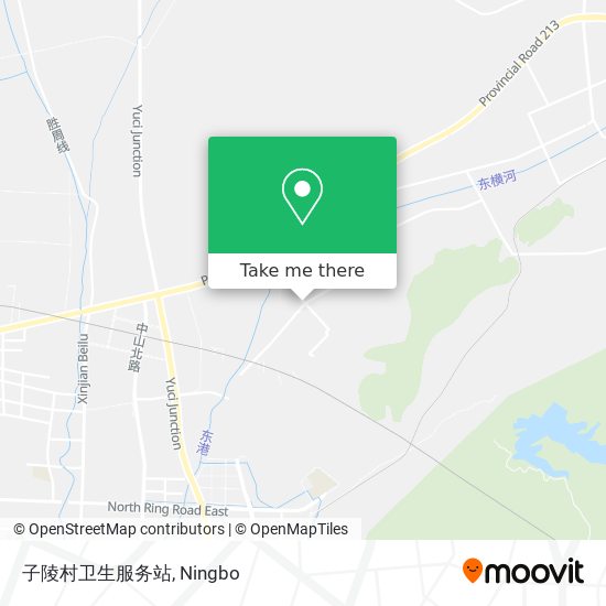 子陵村卫生服务站 map