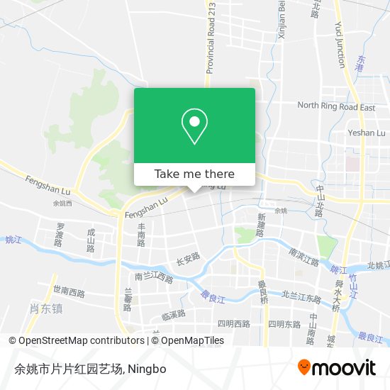 余姚市片片红园艺场 map