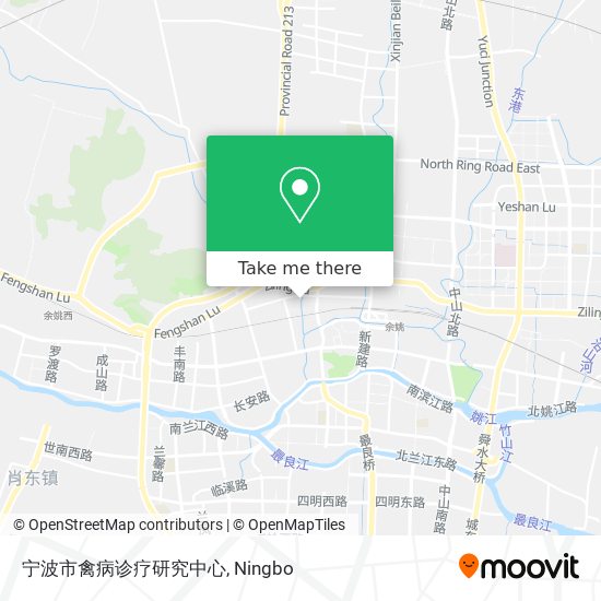 宁波市禽病诊疗研究中心 map