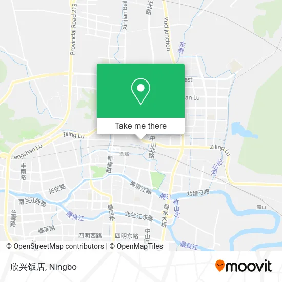 欣兴饭店 map