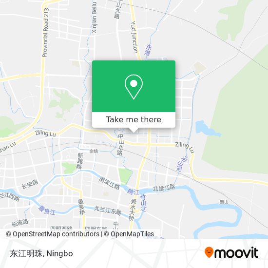 东江明珠 map