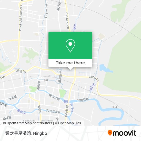 舜龙星星港湾 map