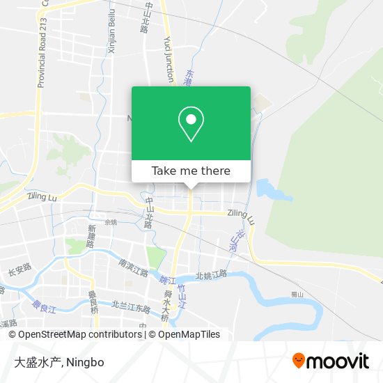 大盛水产 map