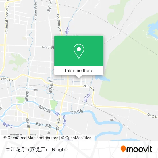 春江花月（嘉悦店） map