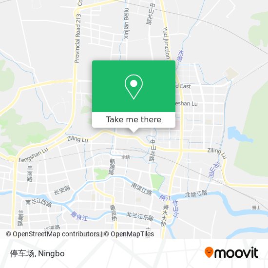 停车场 map