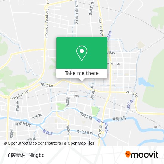 子陵新村 map